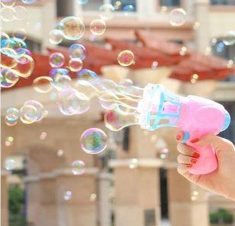 Iridescent Bubble Machine for Kids