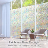 ﻿﻿3-D SPARKLING RAINBOW WINDOW FILM