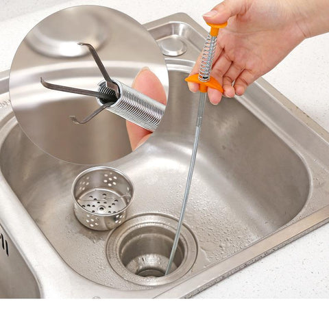 SINK CLEANING WIRE TOOL