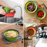 Silicone Collapsible Drain/Strainer Basket