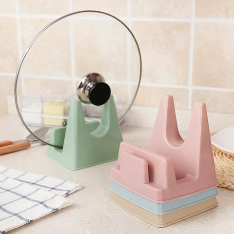 PASTEL PAN COVER AND UTENSIL REST