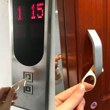 NO Contact Door Opener Keychain