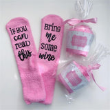 BRING ME SOME WINE SOCKS