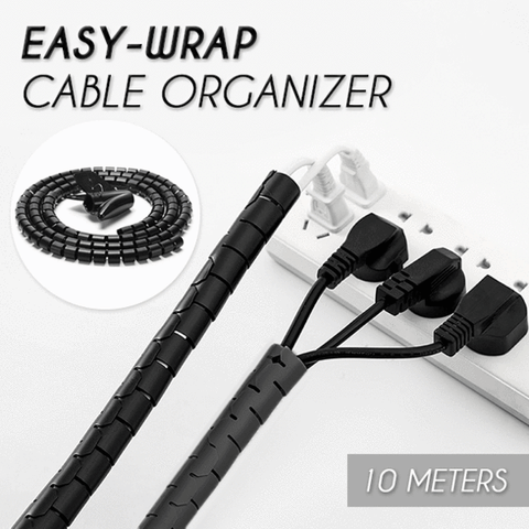 Easy-Wrap Cable Organizer