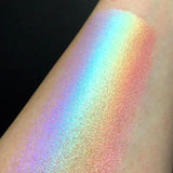 Rainbow Shimmer Highlighter Makeup