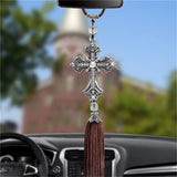 Rear View Mirror CROSS Ornament