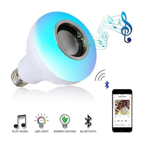 30 Colors Magical Wireless Speaker Lightbulb